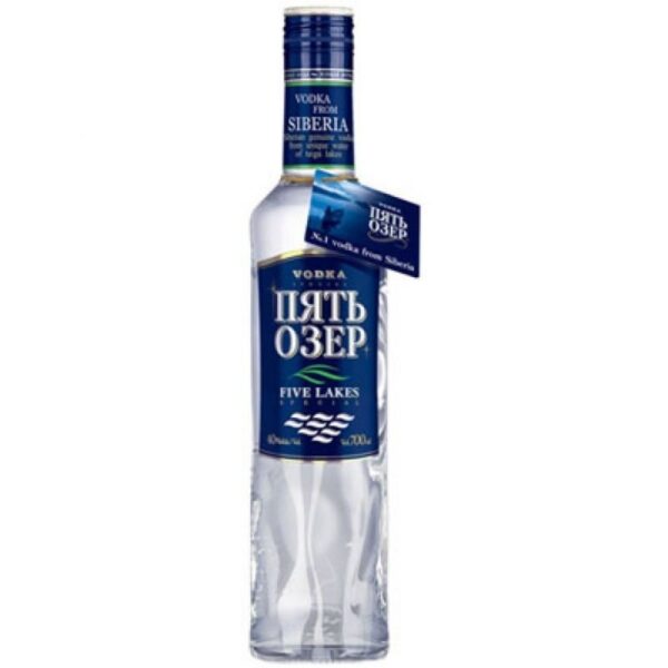 Водка ПЯТЬ ОЗЕР 0.7L
