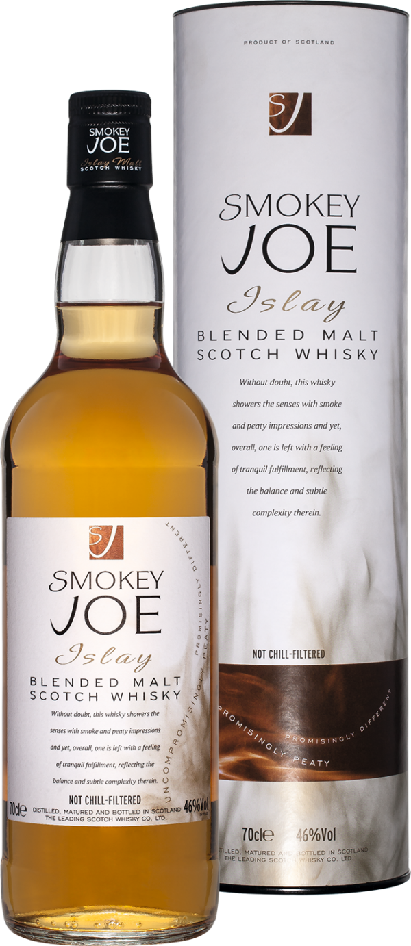 Виски Smokey Joe Islay Blended Malt Scotch Whisky (gift box) - 0.7л