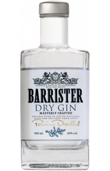 Джин Barrister Dry Gin, 0.5 л