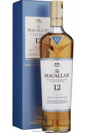 Виски Macallan, Triple Cask Matured 12 Years Old, gift box, 0.7 л