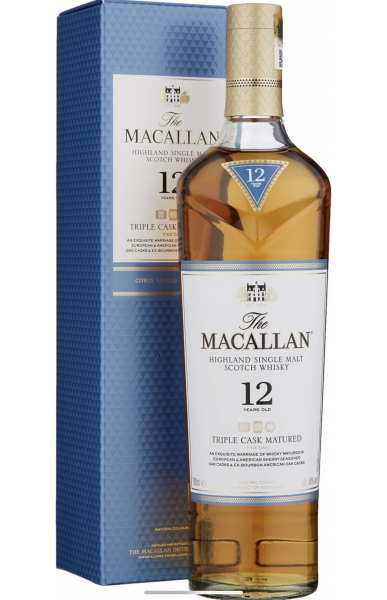 img_2506-387x600 Виски Macallan, Triple Cask Matured 12 Years Old, gift box, 0.7 л