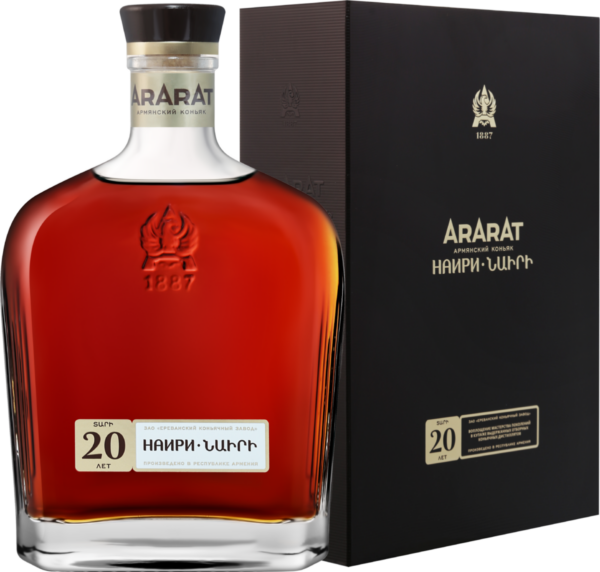 Коньяк Ararat Nairi 20 y.o (gift box) 0.7л