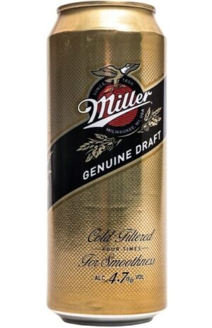 Пиво Miller Genuine Draft (Russia), 0.43 л