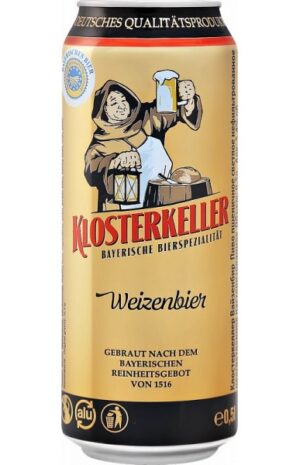 Пиво Klosterkeller Weizenbier, 0.5 л