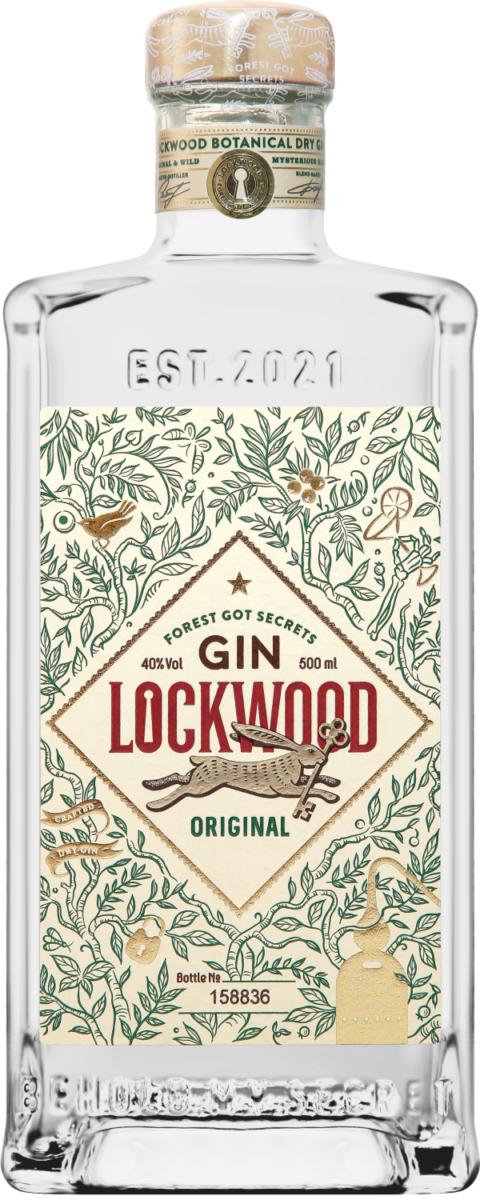 Джин Gin Lockwood Original Dry 0.5л